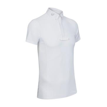 White LeMieux Mens Competition Shirt White