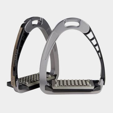 Silver Acavallo Arena Alupro Stirrups Titanium