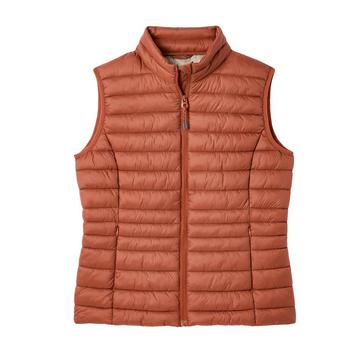 Red Joules Womens Bramley Showerproof Packable Gilet Red