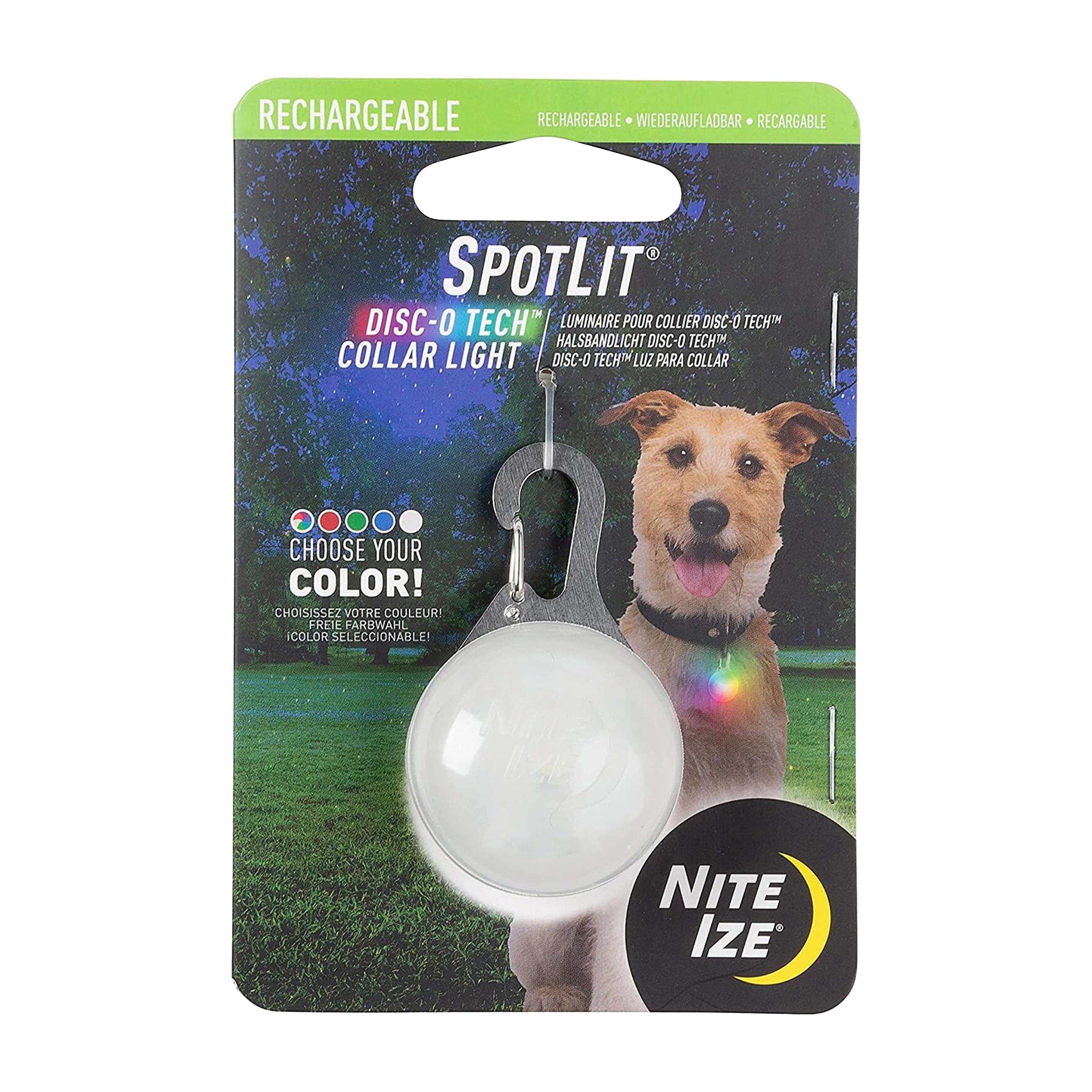Spotlit Rechargeable Collar Light Disco Tech
