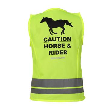 Yellow EQUI-FLECTOR Kids Safety Vest Yellow