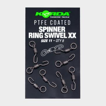 Black Korda PTFE Coated Spinner Ring Swivel XX Size 11