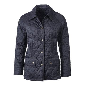 Blue Barbour Womens Summer Beadnell Quilted Jacket Navy