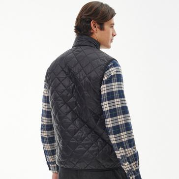 Black Barbour Mens Chelsea Gilet Black