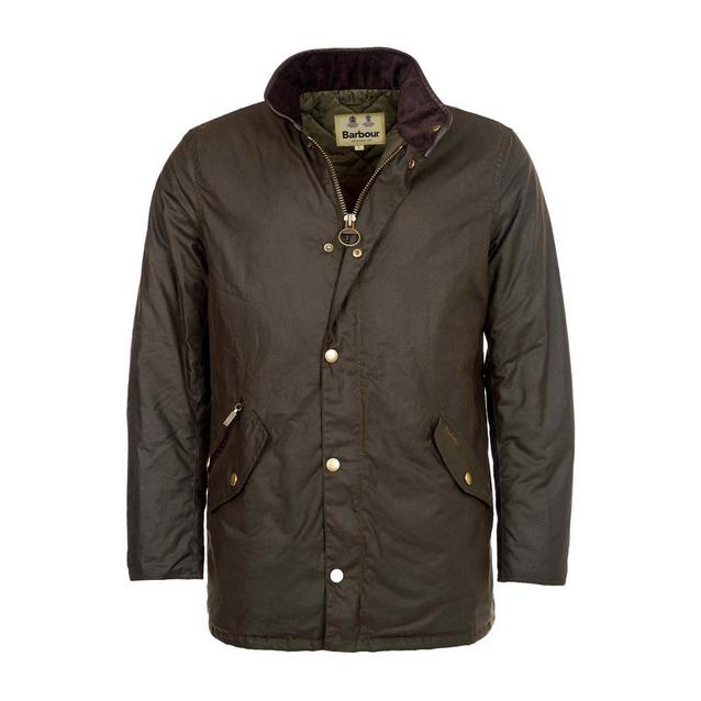 Barbour Mens Prestbury Wax Jacket Olive | Naylors