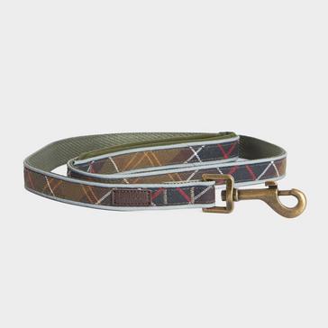 Multi Barbour Reflective Tartan Comfort Dog Lead Classic Tartan