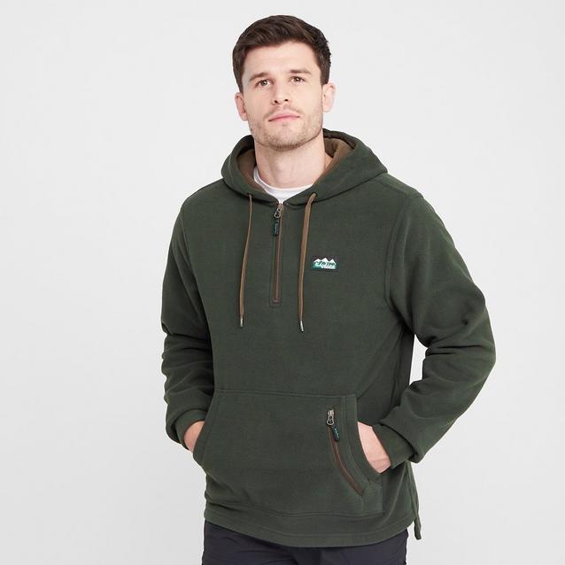 Ridgeline Essential Long Sleeve Fleece Tee - Olive