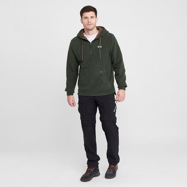 Ridgeline Essential Long Sleeve Fleece Tee - Olive