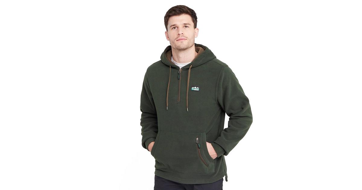 Ridgeline Unisex Ballistic Fleece Hoodie Olive