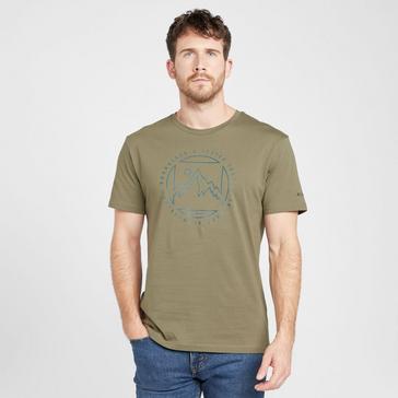 Khaki Columbia Men’s Rapid Ridge Graphic Tee