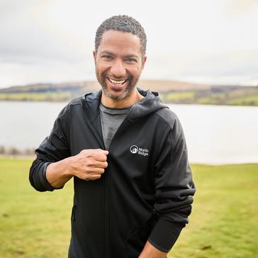 Black North Ridge Men’s Sprint Full Zip Hoodie