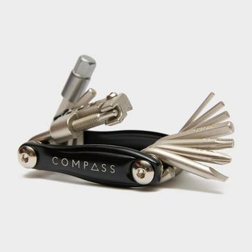 Silver Compass Torque Mighty 15 Aluminium Folding Tool
