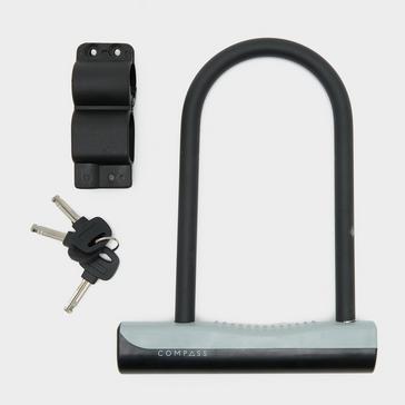 Black Compass Shackle 12 U Lock