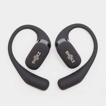 Black SHOKZ OpenFit Open-Ear True Wireless Bluetooth Headphones