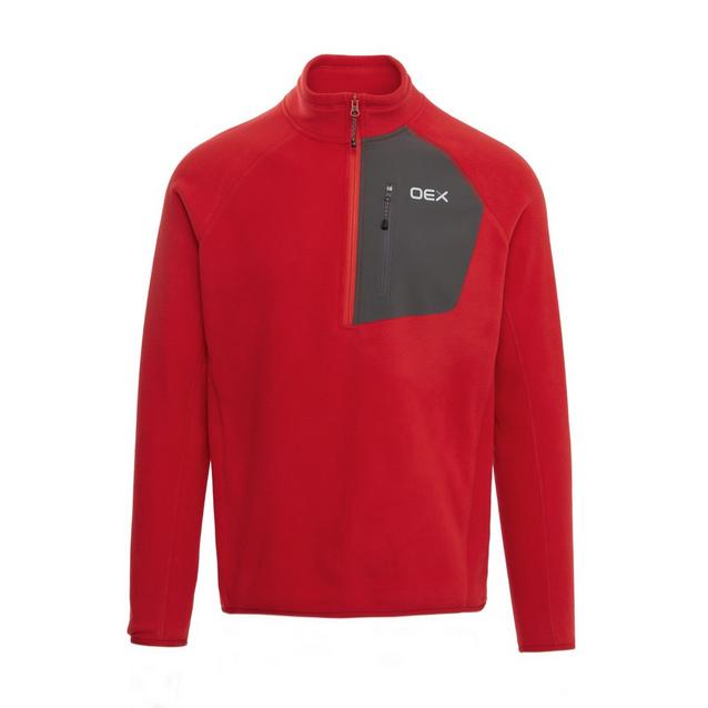 OEX Men's Braewick Half Zip Fleece GO Outdoors
