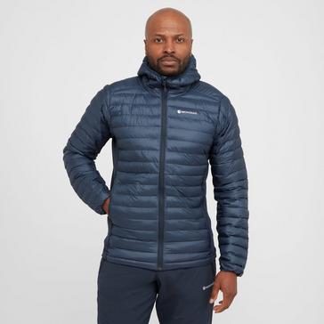 Navy Montane Men’s Icarus Lite Hooded Jacket