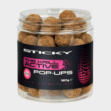 Brown Sticky Baits Krill Active Pop-Ups 16mm