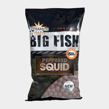 Brown Dynamite Peppered Squid Boilies 15mm 1kg