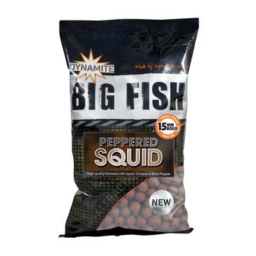 Brown Dynamite Peppered Squid Boilies 15mm 1kg