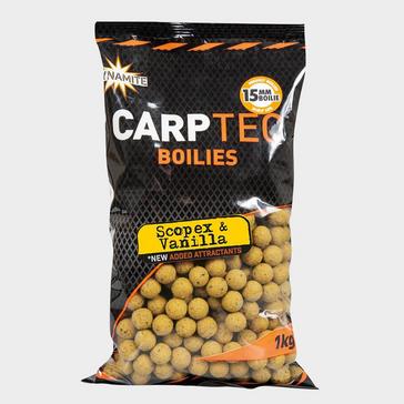 Yellow Dynamite Carp-Tec Scopex & Vanilla Boilies 15mm 900g