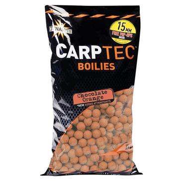 Orange Dynamite Carp-Tec Chocolate Orange Boilies 15mm 1.8kg