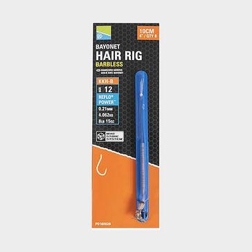 Blue PRESTON INNOVATION KKH-B Bayonet Hair Rigs 4” Size 10