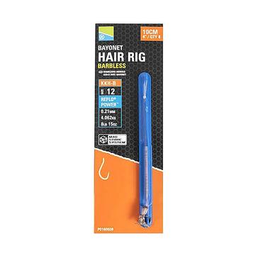 Blue PRESTON INNOVATION KKH-B Bayonet Hair Rigs 4” Size 10