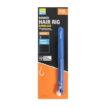 Blue PRESTON INNOVATION KKH-B Banded 4” Hair Rigs Size 16