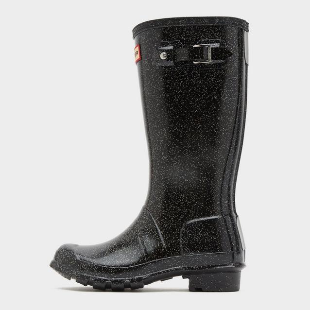 Medical Waste Hunter Wellies Patent Black Hunter Women's Refined