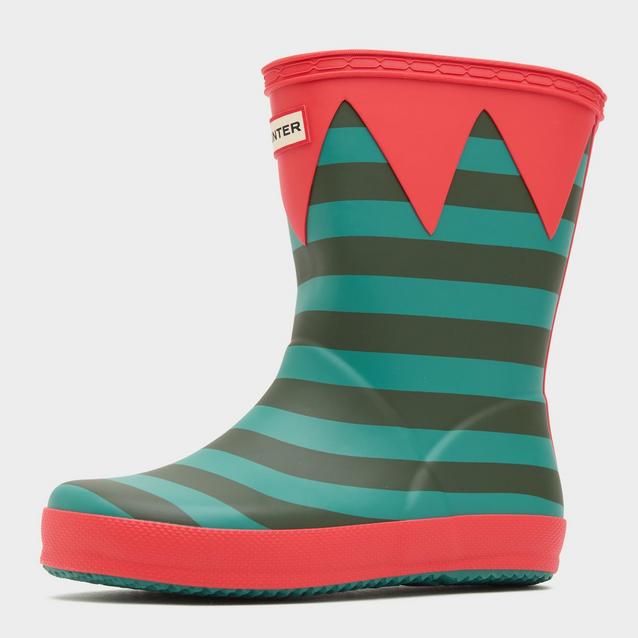 Kids green hunter boots best sale