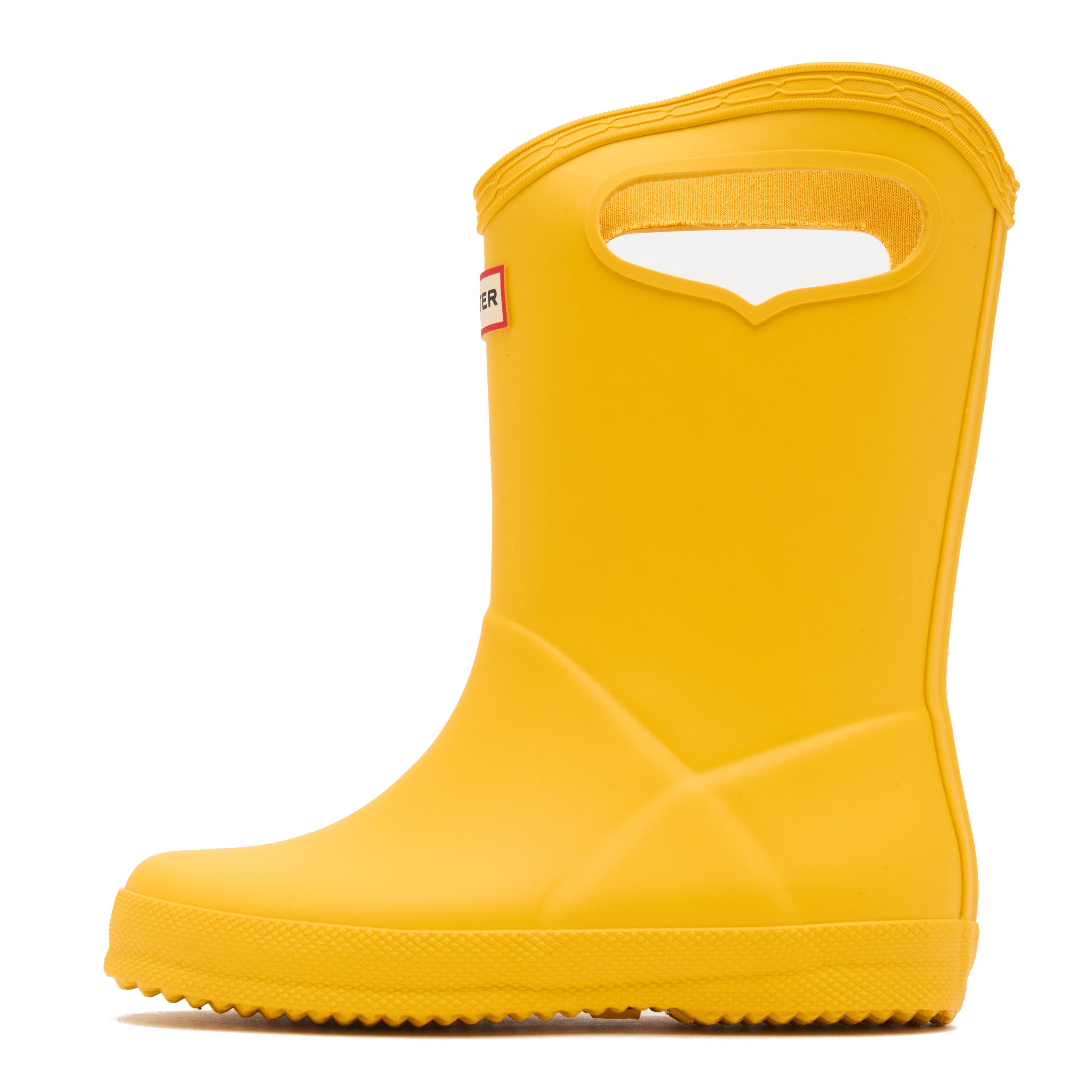 Kids First Classic Pull-On Boots Yellow