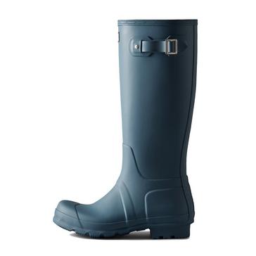 Blue Hunter Mens Original Tall Wellington Boots Navy