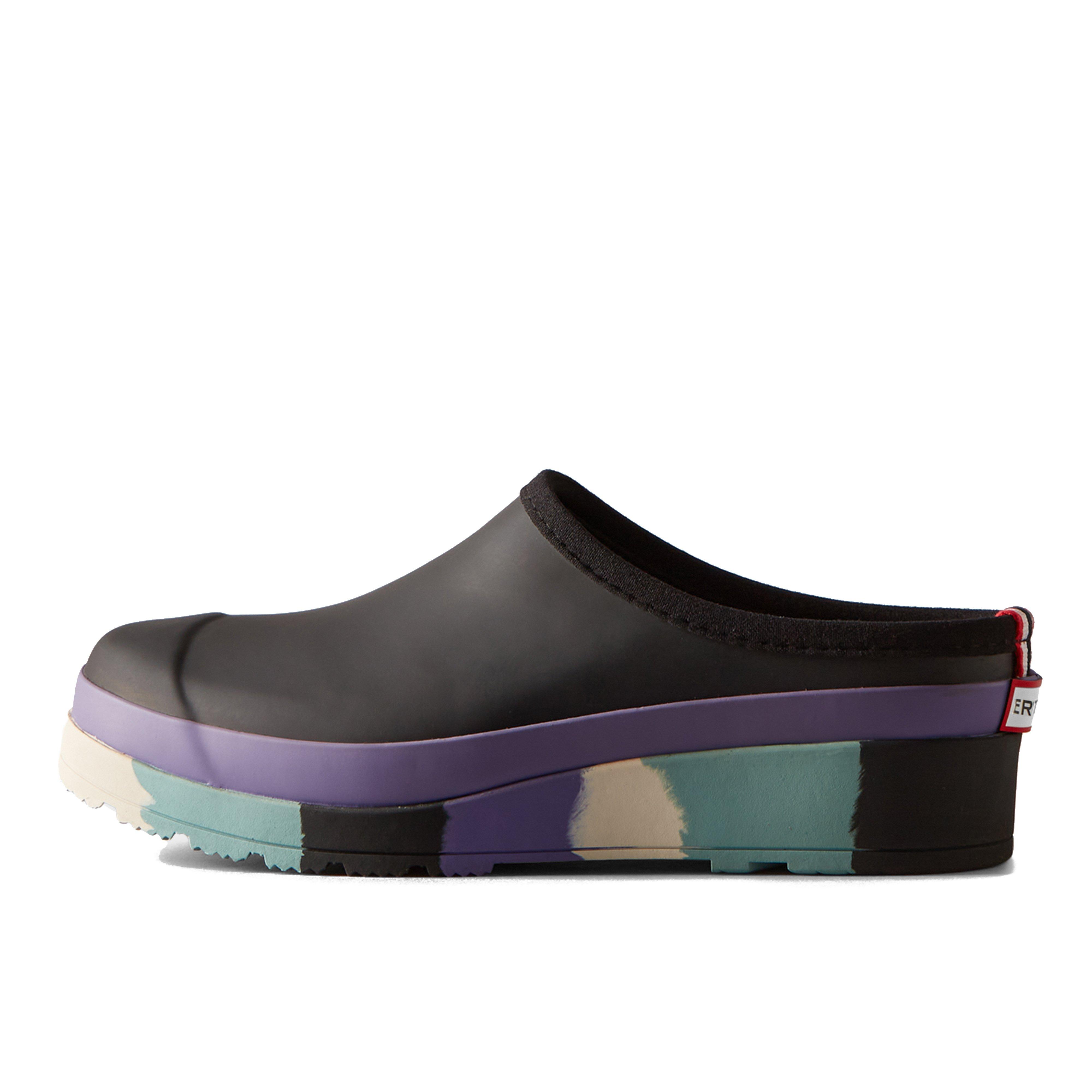 Womens Play Striped Sole Clogs Willow Black/Tempered Mauve/Birdseye Blue/Skimmed Stone