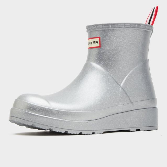 Silver short hunter clearance boots