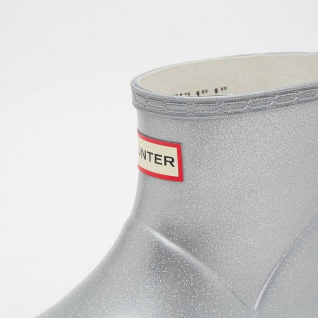 Short silver hot sale hunter boots