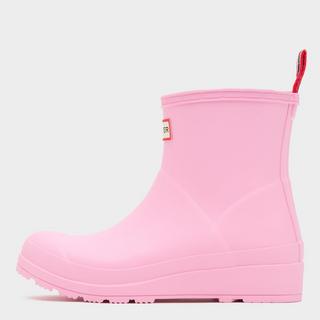Womens Play Short Wellington Boots Pink Fizz