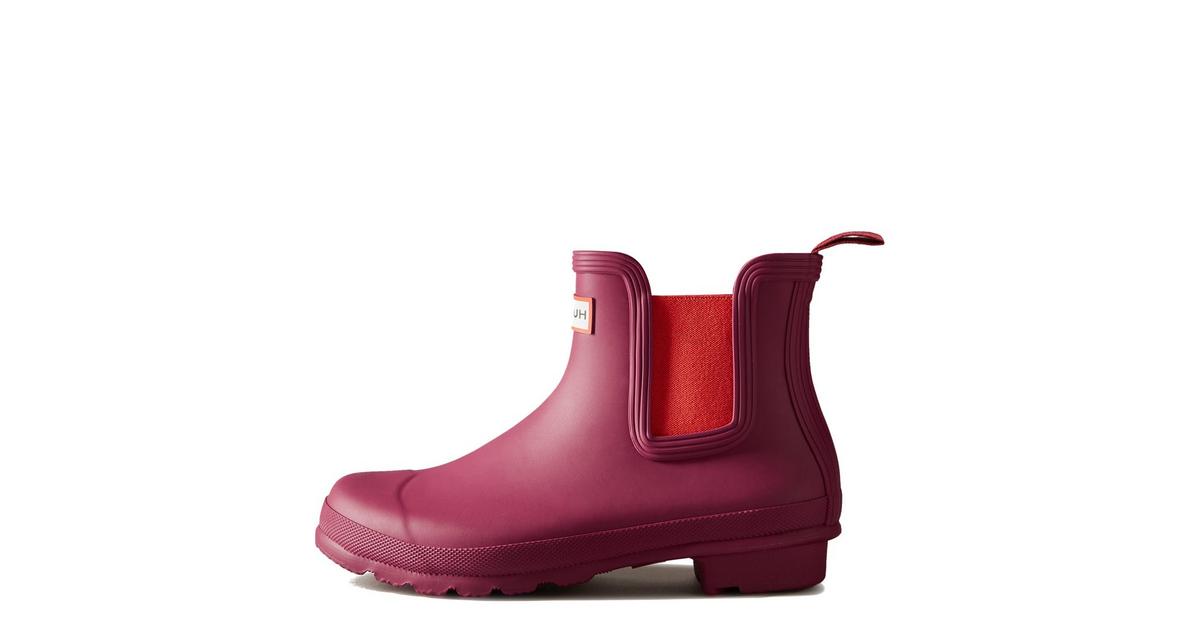 Hunter red hot sale chelsea boots