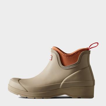 Beige Hunter Womens Play Neoprene Chelsea Boots Skimming Stone/Sand