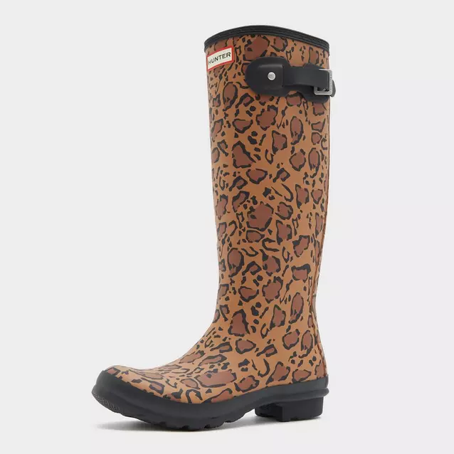Duck Boots Hunter Rain Boots Cheetah Hunter Women's Original Tall
