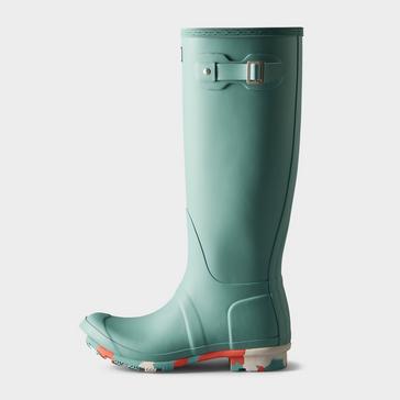 Green Hunter Women’s Original Tall Colour Splash Wellington Boots
