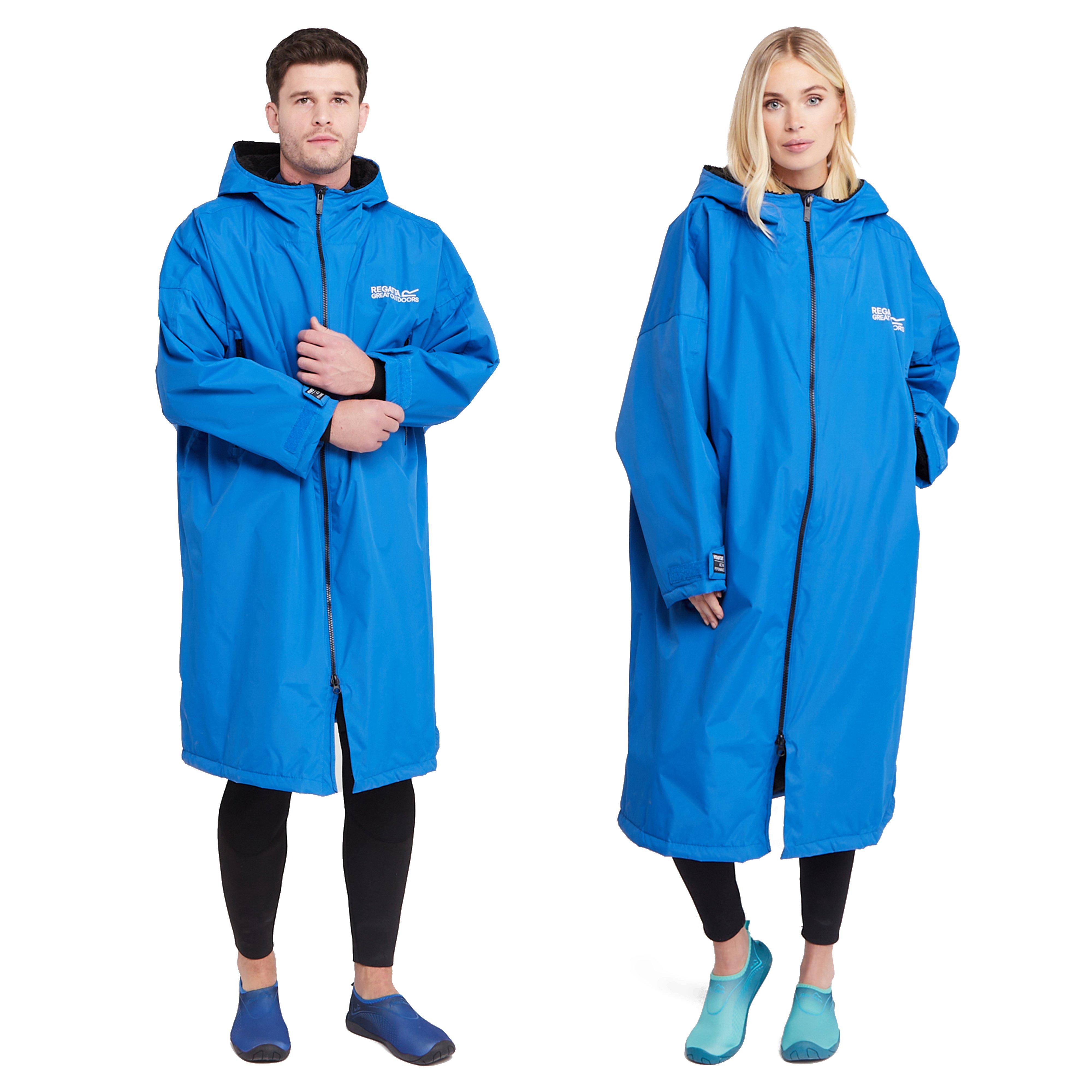 Adults Waterproof Robe Oxford Blue