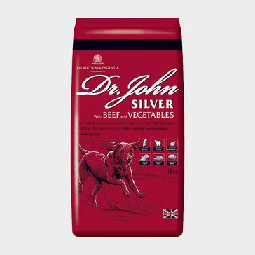 Clear Dr John Silver With Beef 15kg