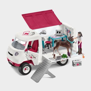 N/A Schleich Mobile Vet With Hanoverian Foal