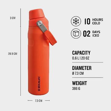 Orange Stanley Iceflow™ Fast Flow Bottle - 0.6L