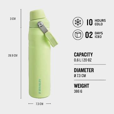 Green Stanley Iceflow™ Fast Flow Bottle - 0.6L