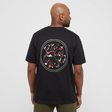 Black Westlake Carp Graphic Tee