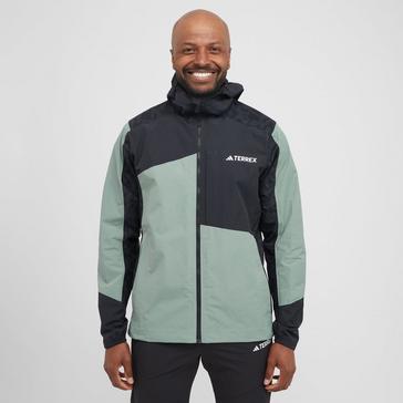 Green adidas Men’s Xperior RAIN.RDY Jacket