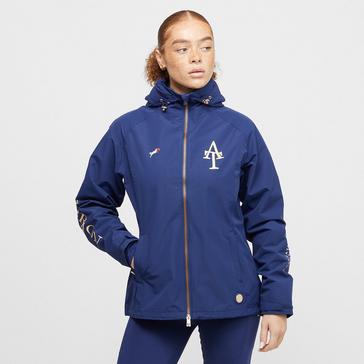 Blue Aubrion Womens Team Waterproof Jacket Navy