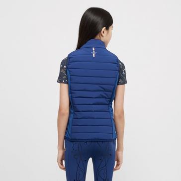Blue Aubrion Young Rider Team Gilet Navy