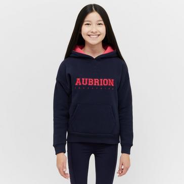 Blue Aubrion Young Rider Serene Hoodie Navy